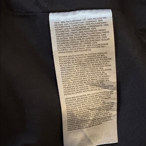 The Ragged Priest Ace Women's Black Faux Leather Moto Jacket - Picture 7 of 8